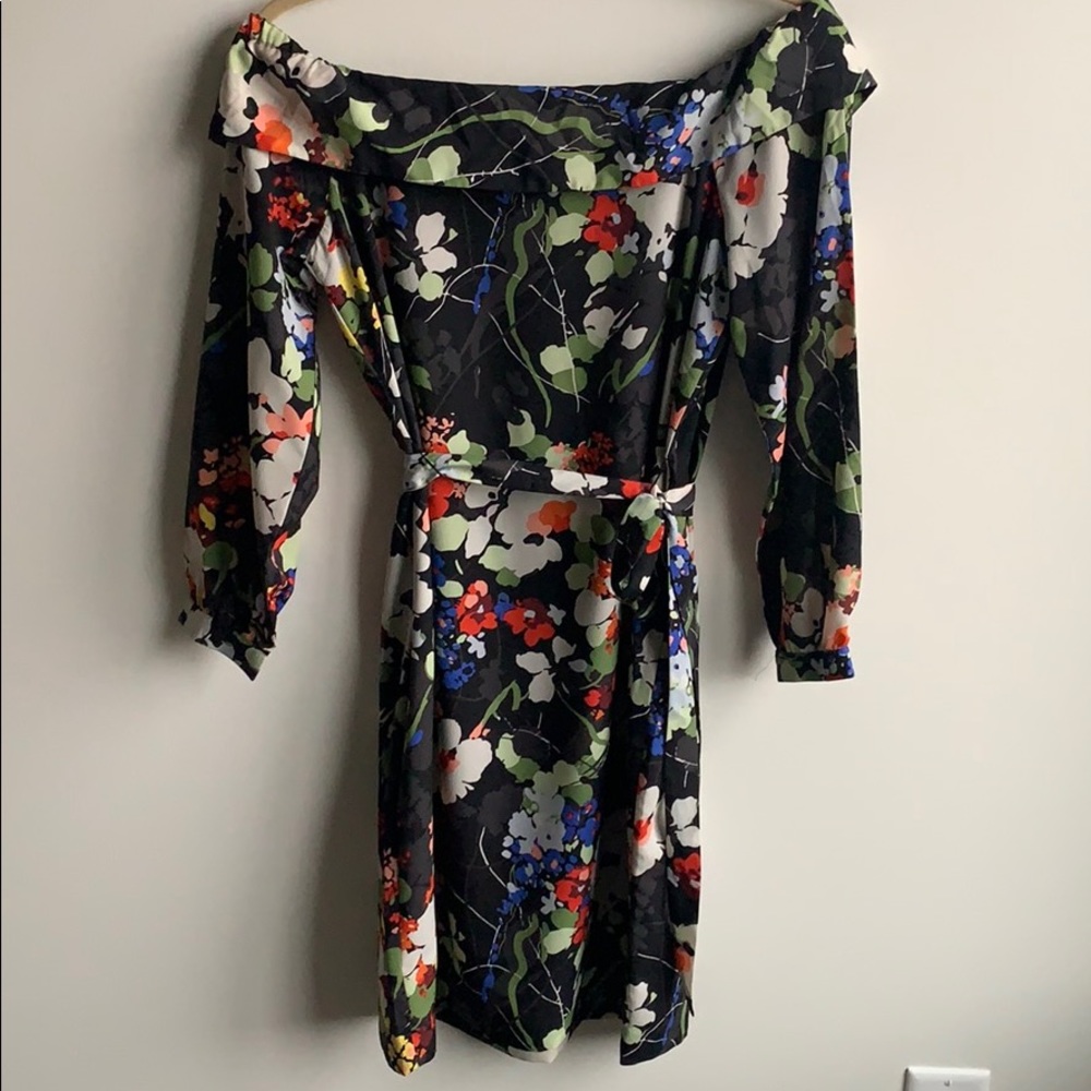 Floral Banana Republic dress